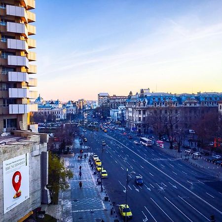 Central Studio Across From Intercontinental Bucureşti Ngoại thất bức ảnh